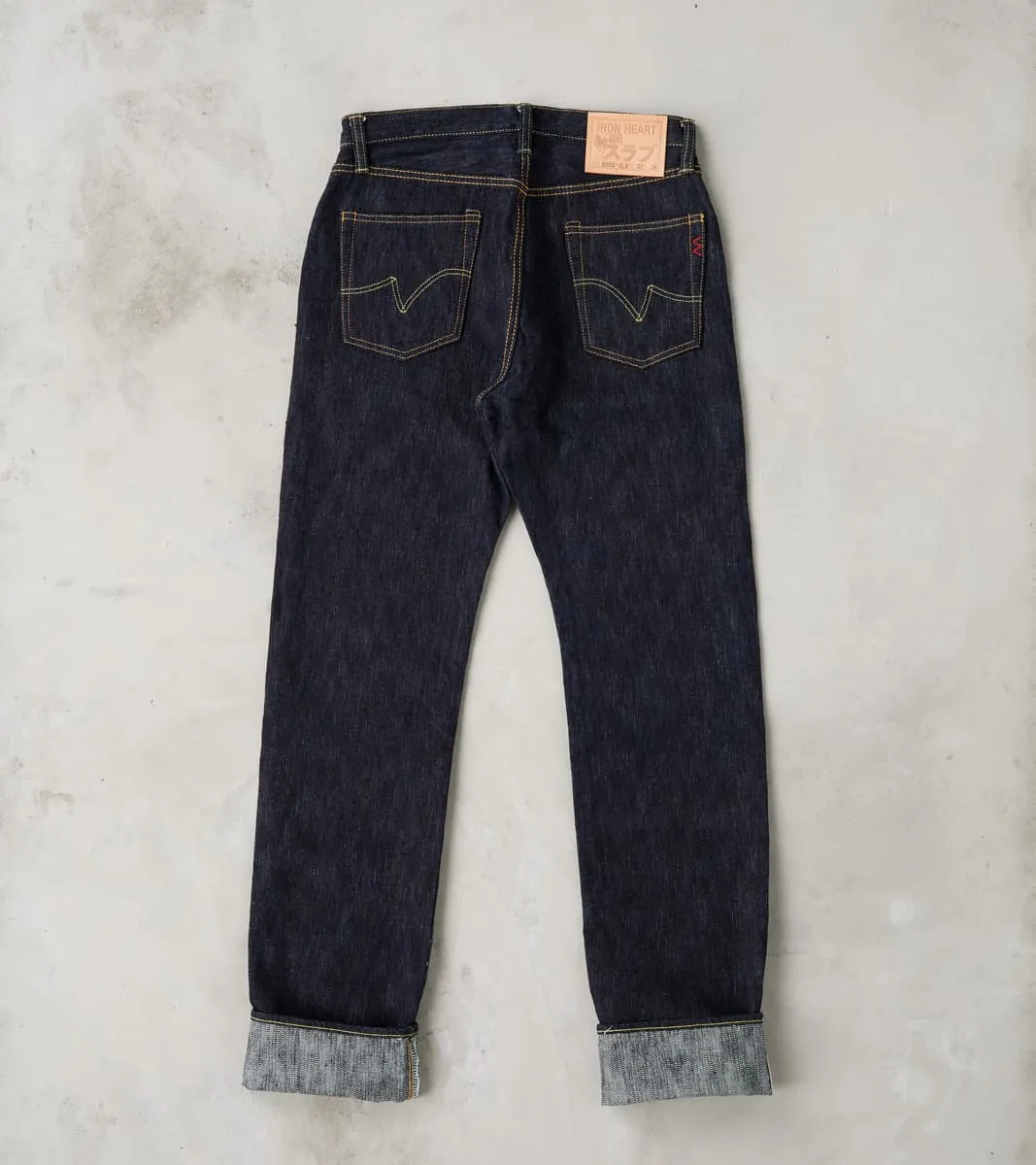 888S-SLB - High Rise Relaxed Tapered - 16oz Slubby Indigo sold by Division Road product image thumbnail 2