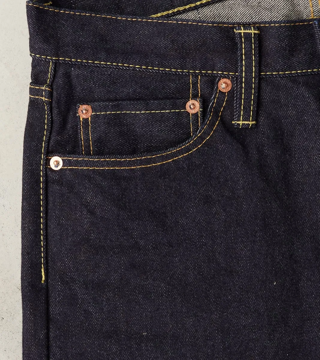 888S-142 - High Rise Tapered - 14oz Indigo sold by Division Road product image thumbnail 4