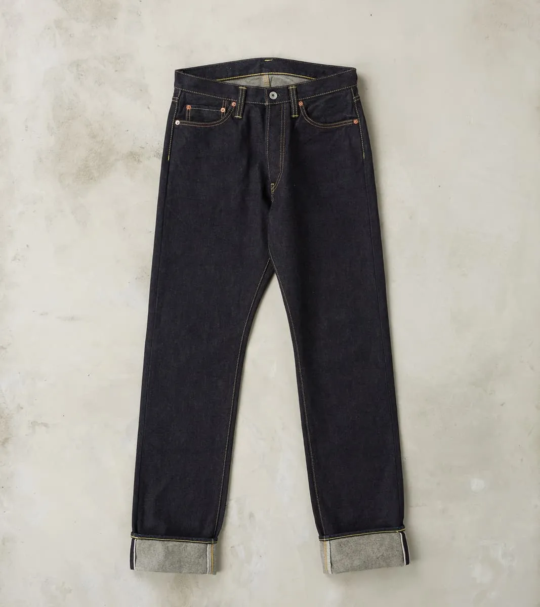 888S-142 - High Rise Tapered - 14oz Indigo sold by Division Road