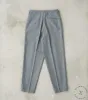 American Dress Trousers - Fox Brothers® Grey Chalk Stripe Herringbone Worsted Flannel sold by Division Road