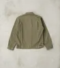 Army Jacket - Green Herringbone Twill sold by Division Road