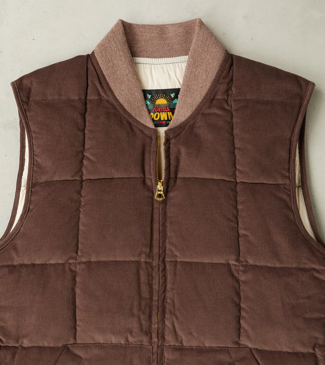 Outdoor Vest - Brown Corduroy sold by Division Road product image thumbnail 4
