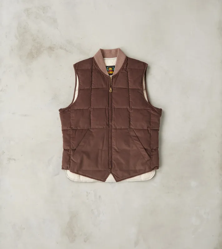 Outdoor Vest - Brown Corduroy sold by Division Road