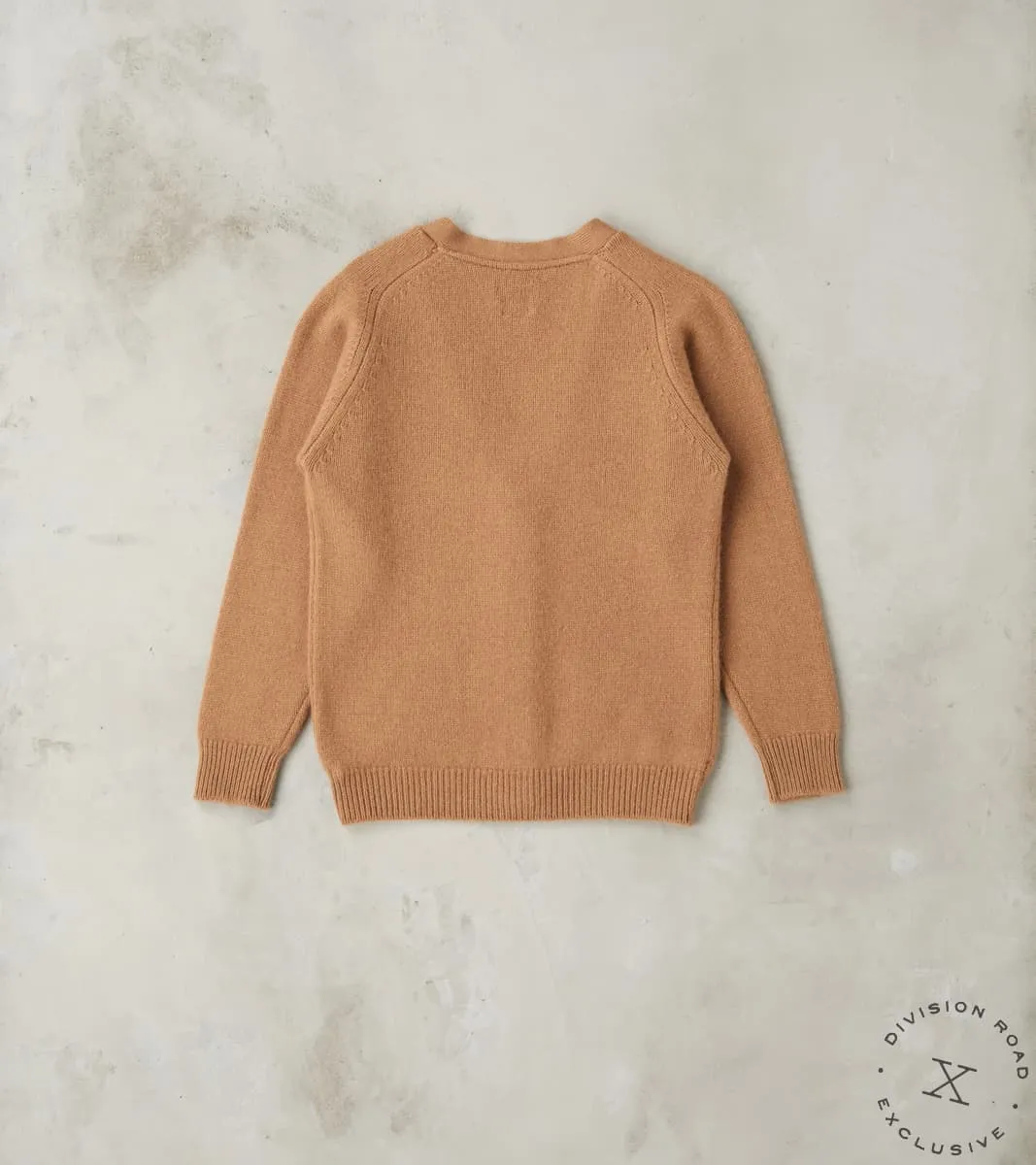 Berkshire Camelhair Cardigan - Natural sold by Division Road product image thumbnail 2