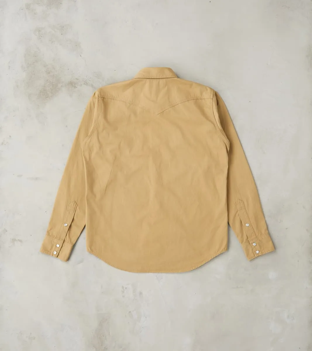 394-KHA - Western - 7oz Khaki Japanese Fatigue Cloth sold by Division Road product image thumbnail 2