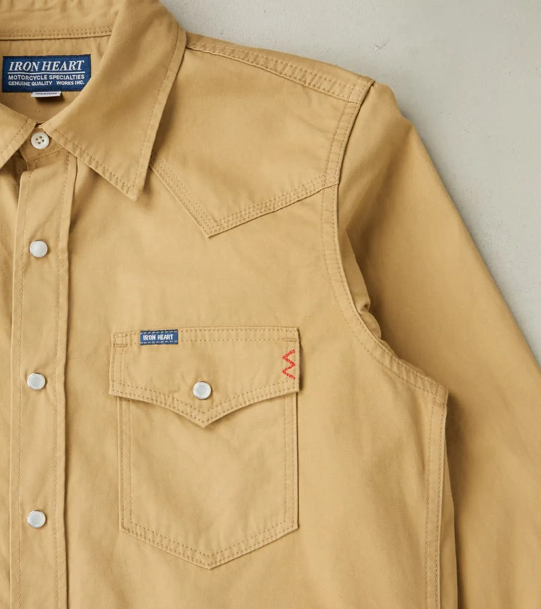 394-KHA - Western - 7oz Khaki Japanese Fatigue Cloth sold by Division Road product image thumbnail 5