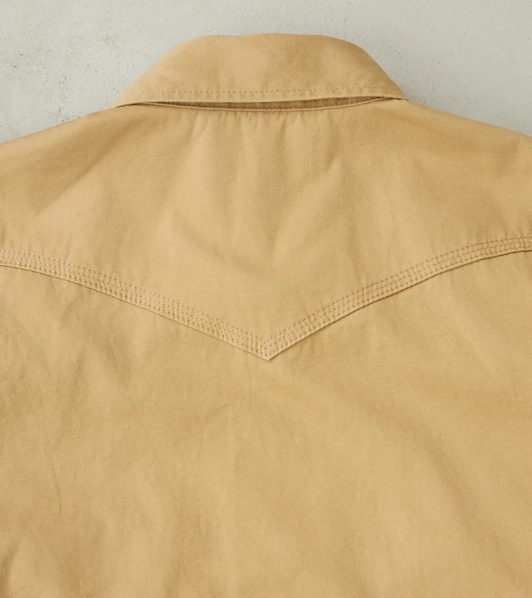 394-KHA - Western - 7oz Khaki Japanese Fatigue Cloth sold by Division Road product image thumbnail 4