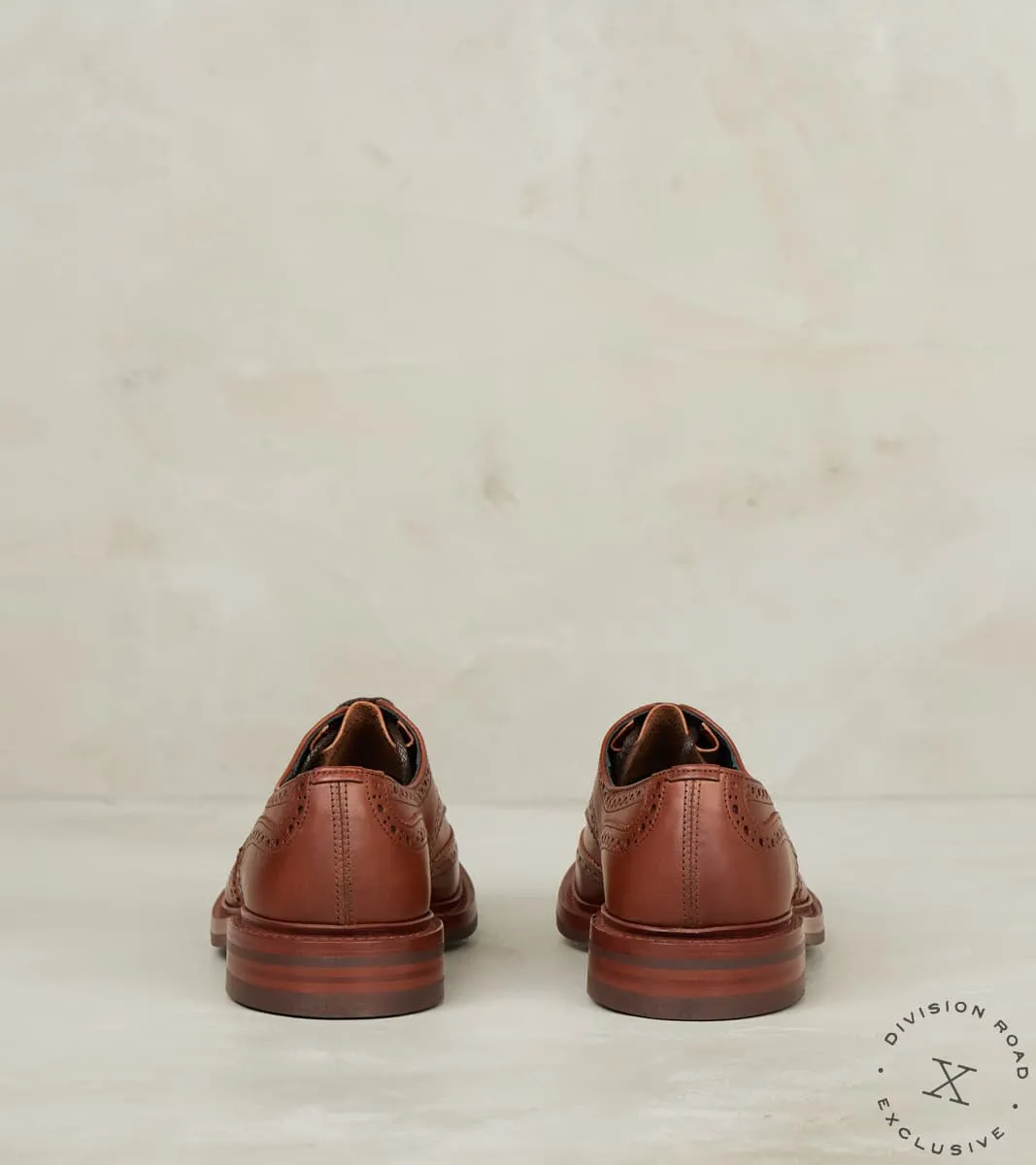 Bourton Brogue Derby - 4444 - Dainite - Tempesti Cuoio Elbamatt Liscio sold by Division Road product image thumbnail 5