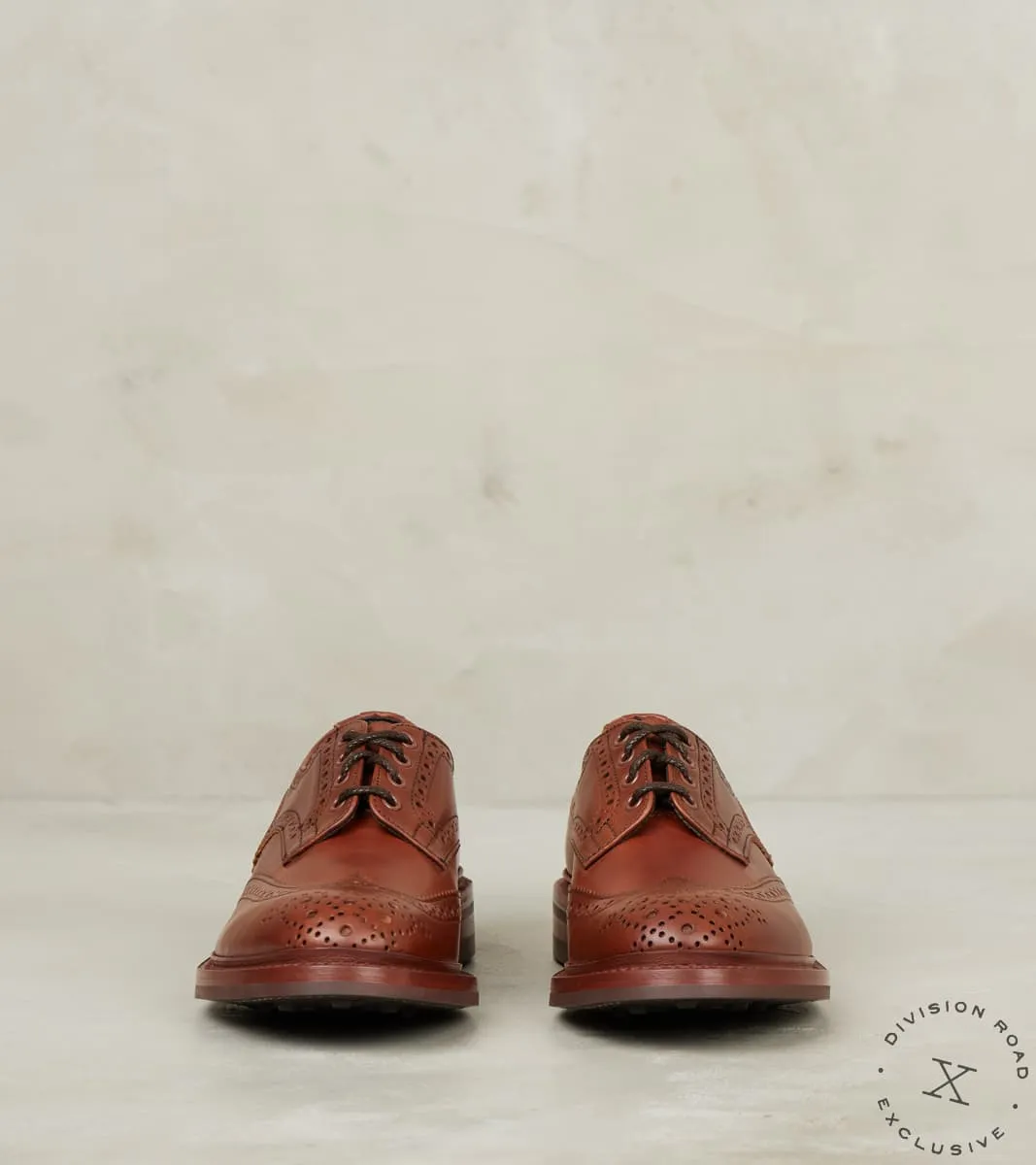 Bourton Brogue Derby - 4444 - Dainite - Tempesti Cuoio Elbamatt Liscio sold by Division Road product image thumbnail 4