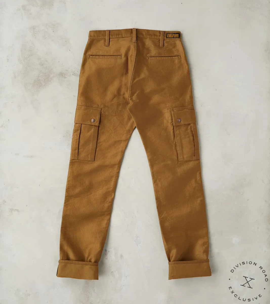 502DR-KHA Serviceman - Classic Tapered Cargo - 12oz Khaki Military Whipcord sold by Division Road product image thumbnail 2