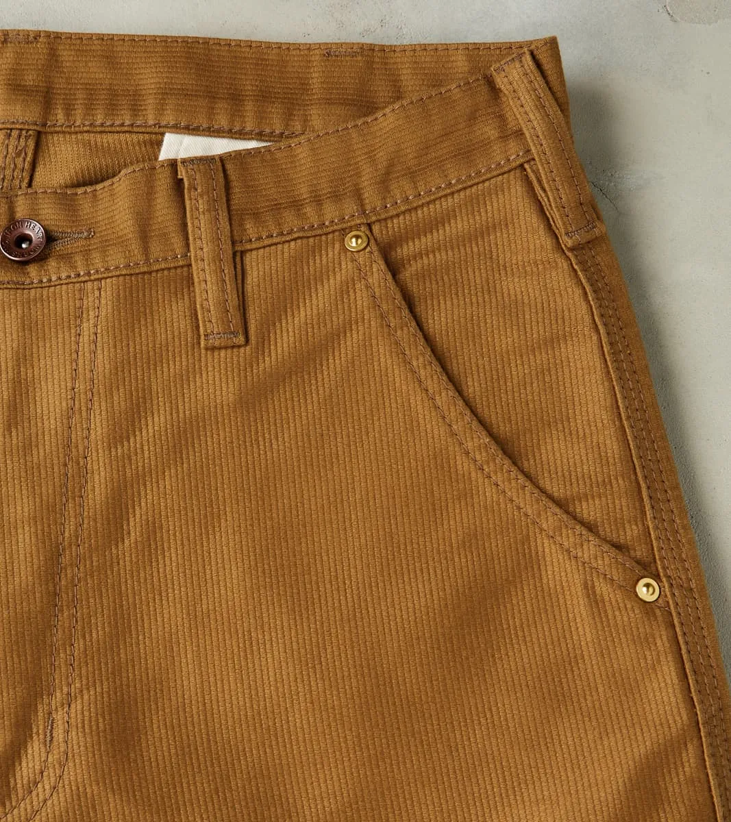 502DR-KHA Serviceman - Classic Tapered Cargo - 12oz Khaki Military Whipcord sold by Division Road product image thumbnail 4