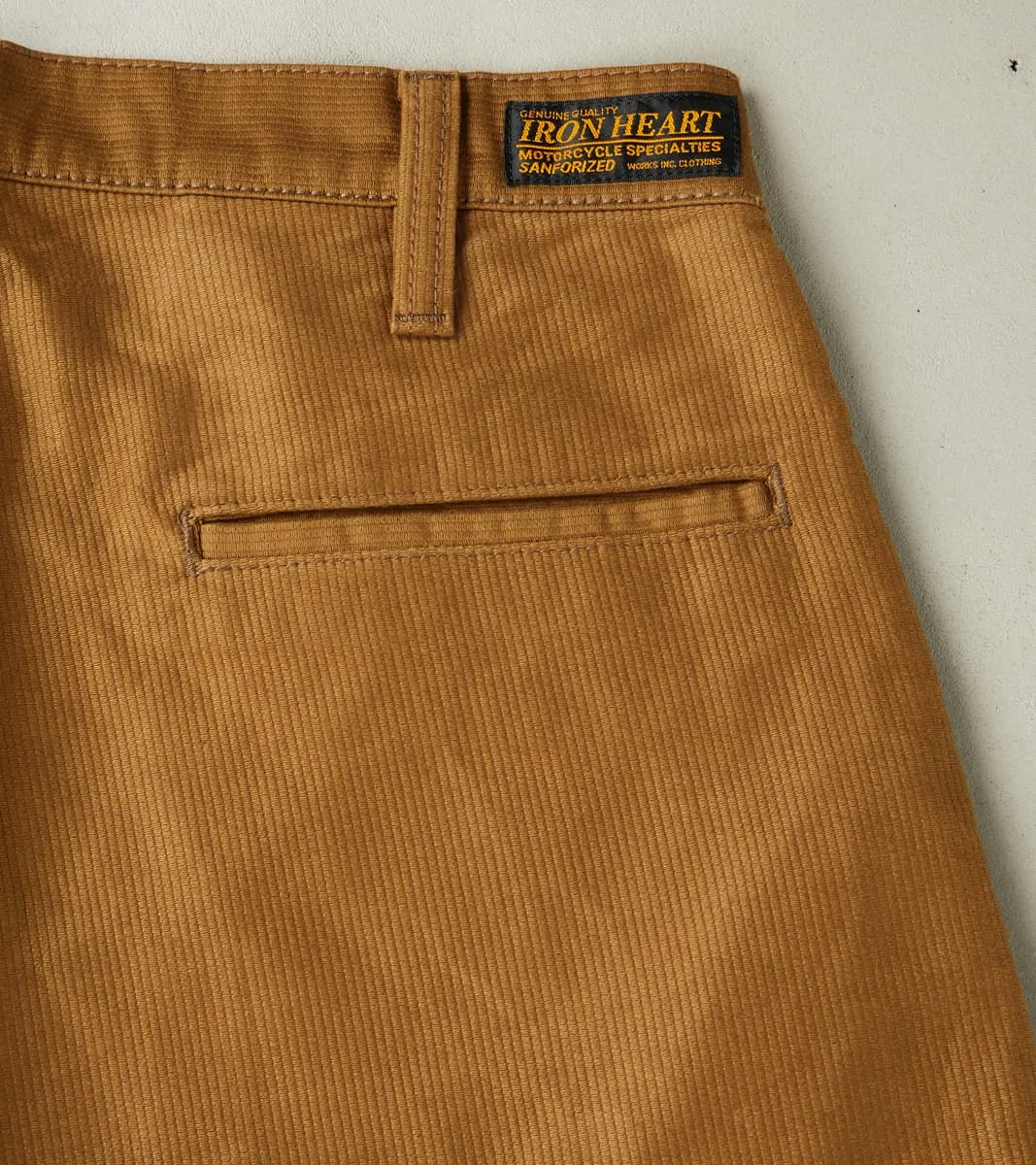 502DR-KHA Serviceman - Classic Tapered Cargo - 12oz Khaki Military Whipcord sold by Division Road product image thumbnail 3