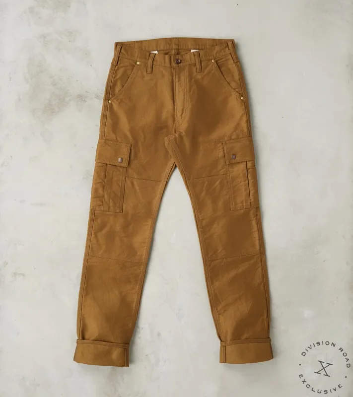502DR-KHA Serviceman - Classic Tapered Cargo - 12oz Khaki Military Whipcord sold by Division Road