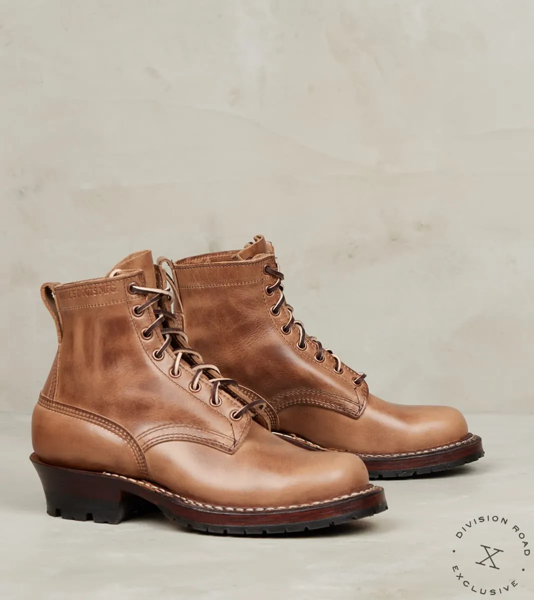 Cruiser 350 - 55 - Split Commando - Horween Natural CXL sold by Division Road