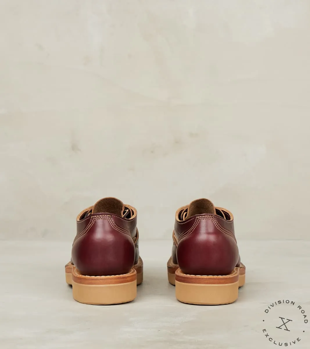 LTT Oxford 300 - 55 - Vibram 2060 - Horween Burgundy CXL sold by Division Road product image thumbnail 5