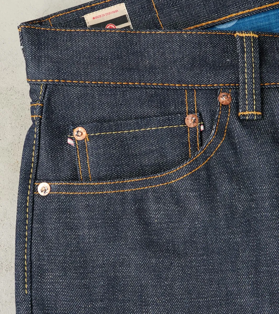 0605-40 - Natural Tapered - 14.7oz Legacy Blue sold by Division Road product image thumbnail 4