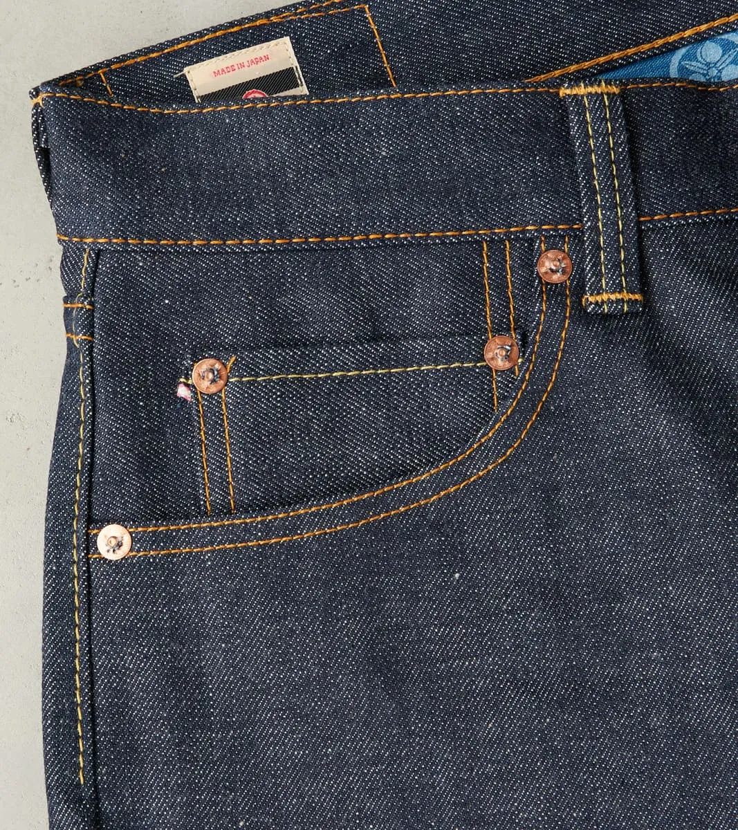 0306-40 - Tight Tapered - 14.7oz Legacy Blue sold by Division Road product image thumbnail 4