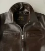 129J-BRN - Rider's Jacket - Brown Japanese Horsehide sold by Division Road