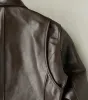 129J-BRN - Rider's Jacket - Brown Japanese Horsehide sold by Division Road