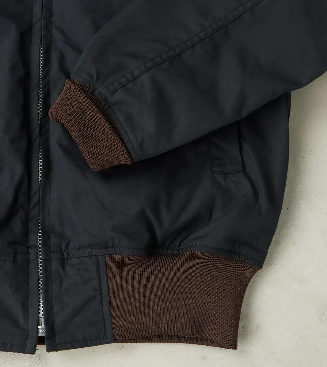 130-BLK - Reversible Tanker Jacket - Black sold by Division Road product image thumbnail 5