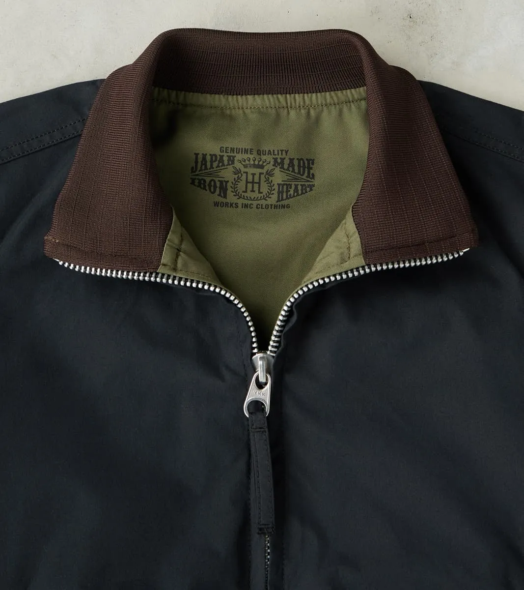 130-BLK - Reversible Tanker Jacket - Black sold by Division Road product image thumbnail 4