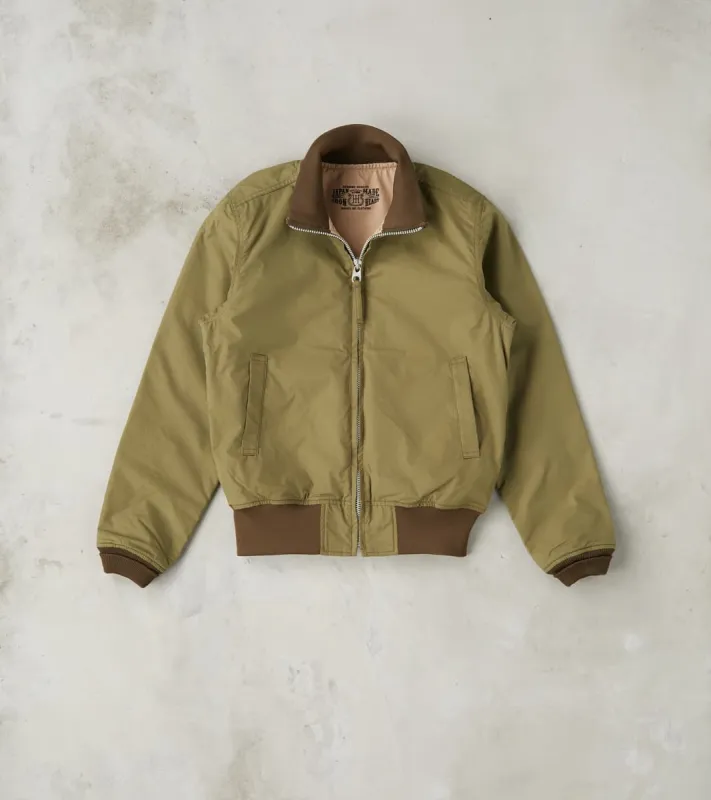 130-OLV - Reversible Tanker Jacket - Olive sold by Division Road