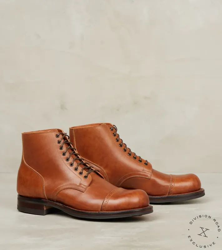 Service Boot - 2040 - Dainite - Conceria Antique Oiled Vacchetta 800 sold by Division Road