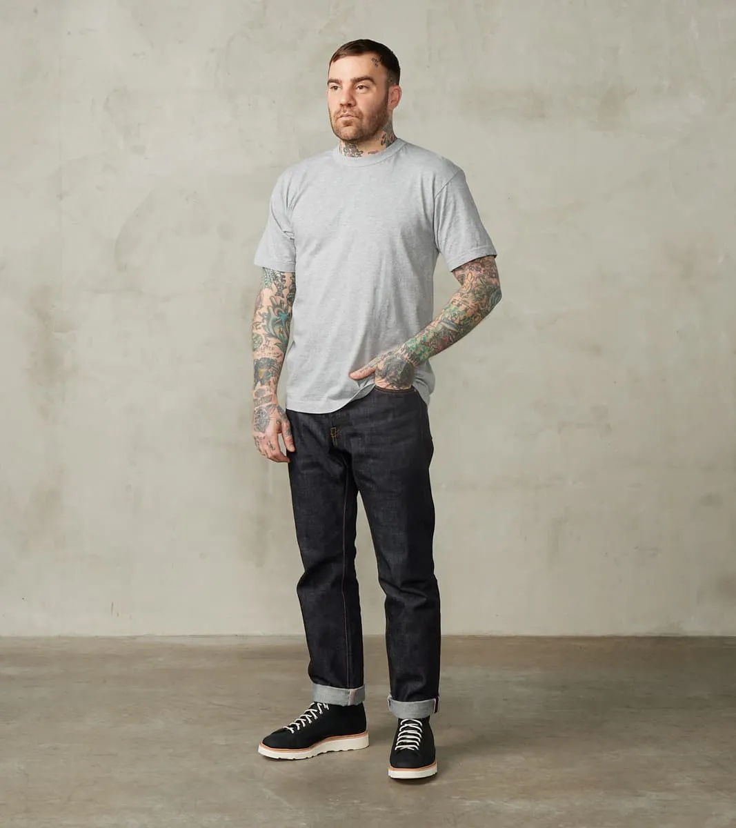 UTIL-GRY - UTILITEES Crew Neck T-Shirt - 5.5oz Loopwheel Grey sold by Division Road product image thumbnail 5