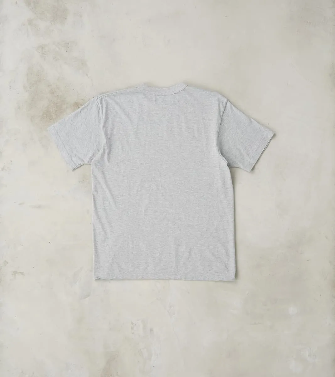 UTIL-GRY - UTILITEES Crew Neck T-Shirt - 5.5oz Loopwheel Grey sold by Division Road product image thumbnail 2