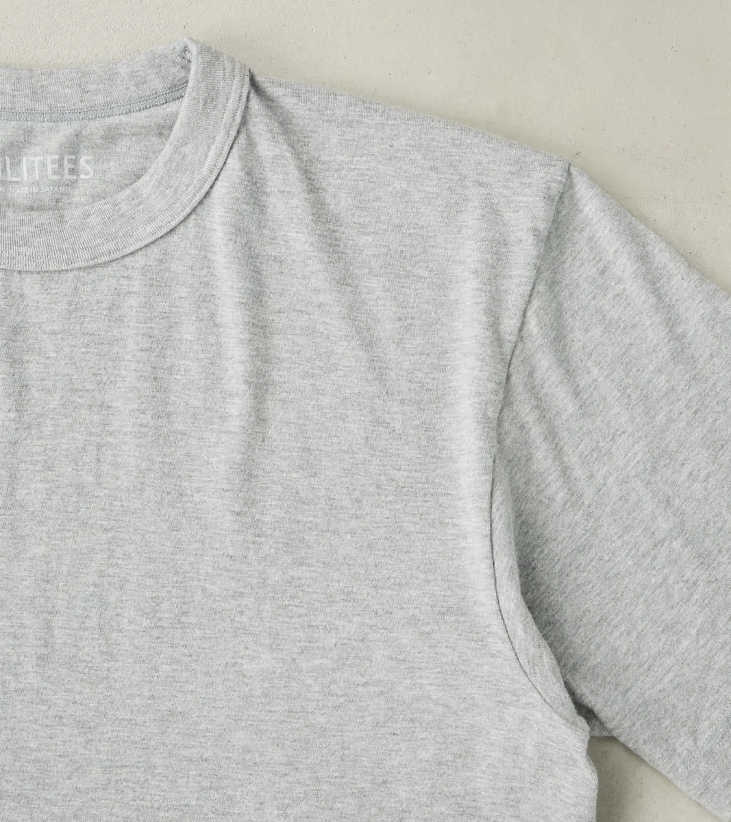 UTIL-GRY - UTILITEES Crew Neck T-Shirt - 5.5oz Loopwheel Grey sold by Division Road product image thumbnail 4