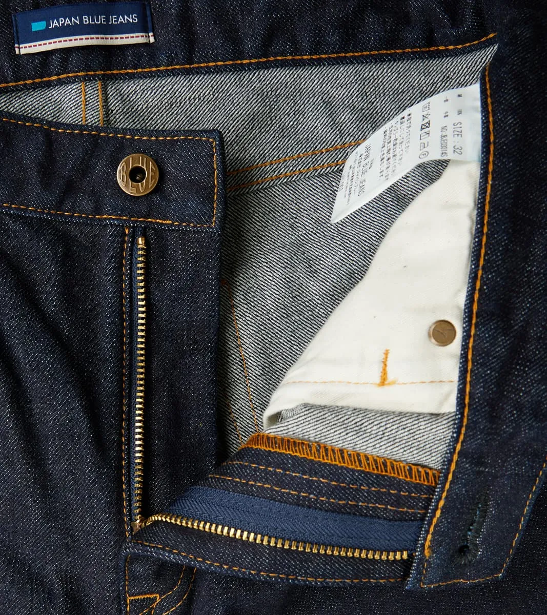 J301-IND Circle Series - Straight - 14.8oz US Cotton Indigo sold by Division Road product image thumbnail 5