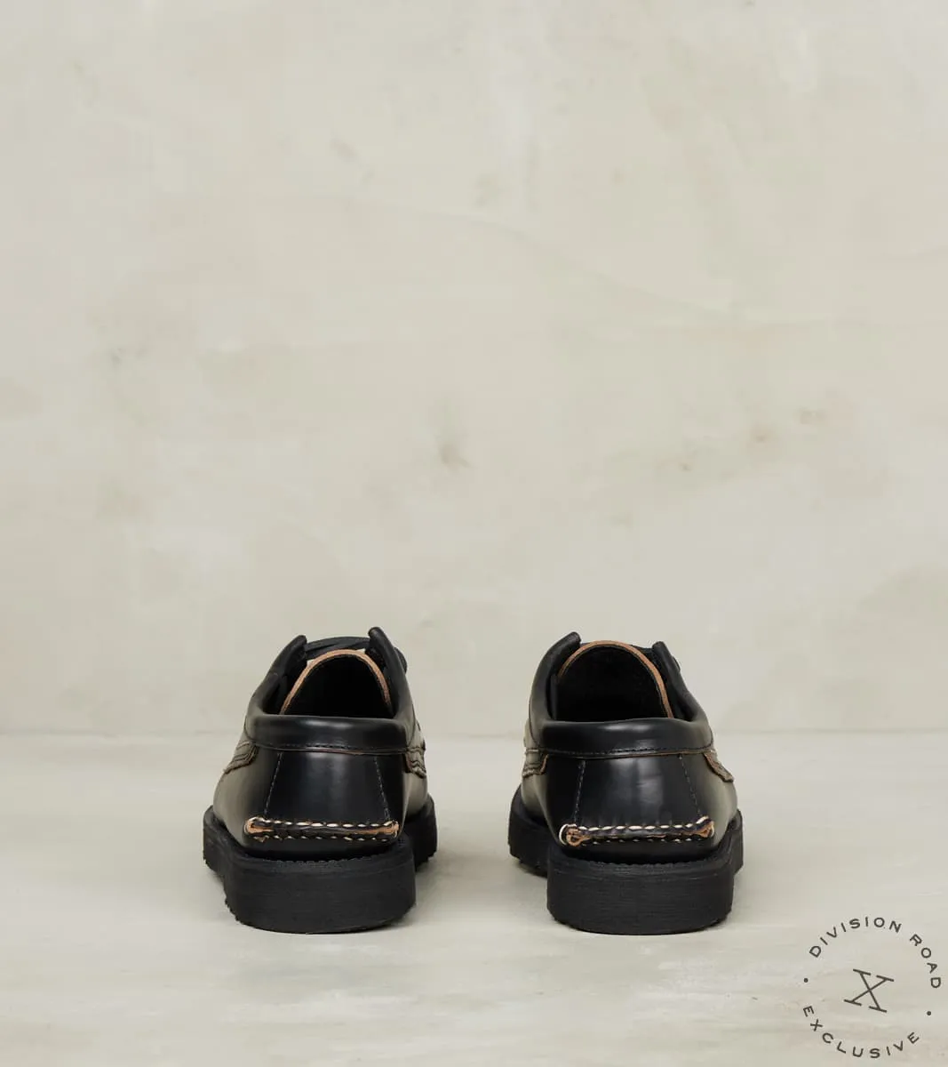 Rambler 3-Eye Moc - Vibram 2062 Olympic - Black CXL sold by Division Road product image thumbnail 5