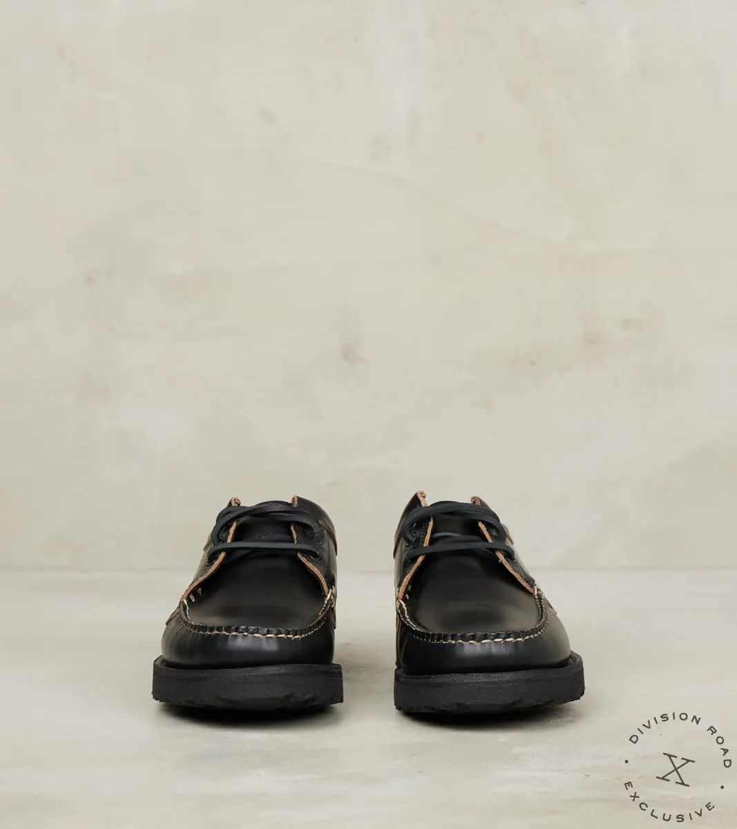 Rambler 3-Eye Moc - Vibram 2062 Olympic - Black CXL sold by Division Road product image thumbnail 4