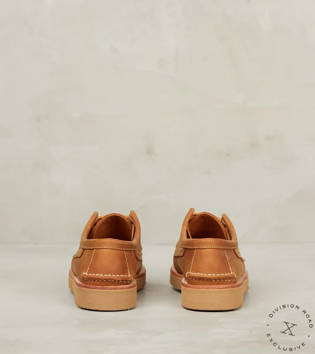 Rambler 3-Eye Moc - Vibram 2060 - Toffee Crazy Horse sold by Division Road product image thumbnail 5