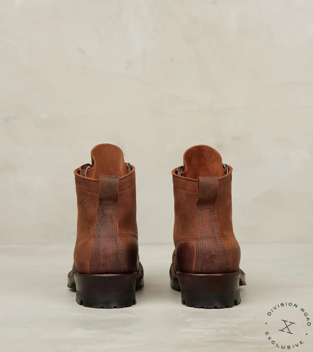 Semi-Dress 350 - C461 - Split Commando - CF Stead Urban Brown Re-Tan Waxed Kudu sold by Division Road product image thumbnail 5