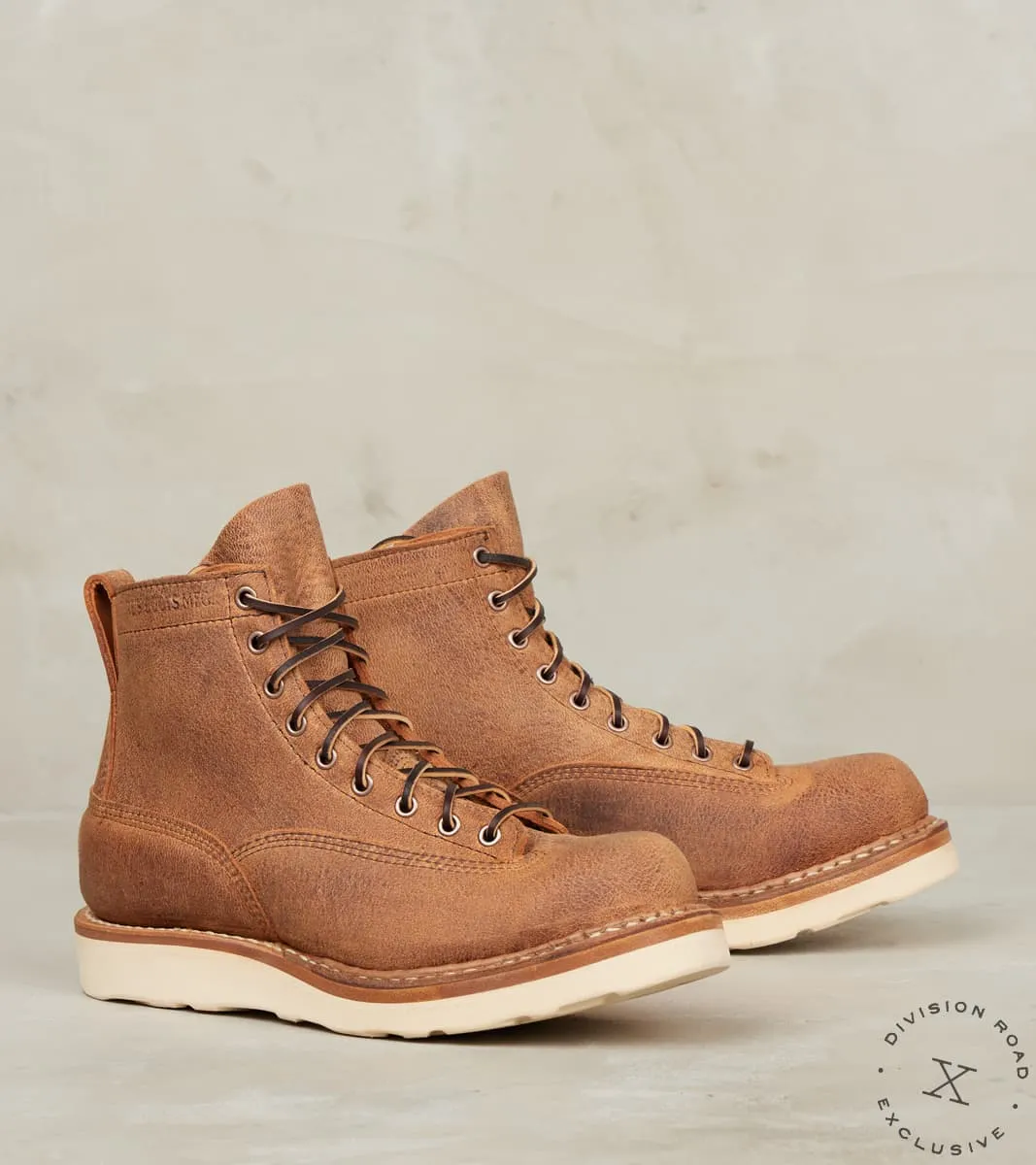 LTT Cutter 350 - C461 - Vibram 4014 - CF Stead New Rosewood Unicorn sold by Division Road