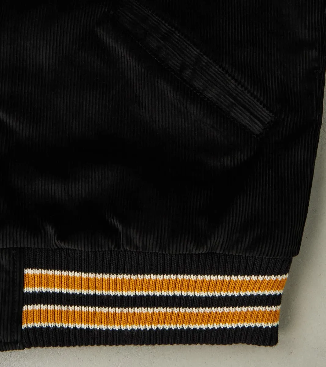 Team Jacket - Brisbane Moss® Corduroy - Black sold by Division Road product image thumbnail 5