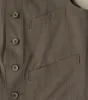 English Dress Hunt Vest - Dark Natural Optim® Wool Gabardine sold by Division Road