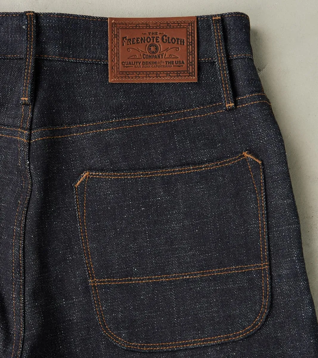Belford - Straight - 17oz Indigo Slub sold by Division Road product image thumbnail 3