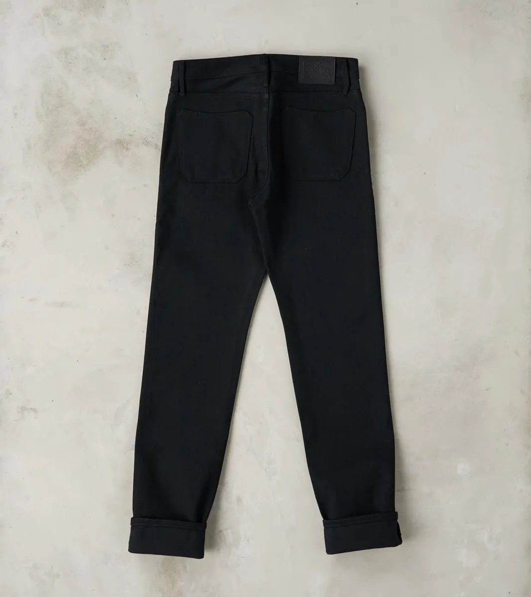 Portola - Classic Tapered - 17oz Black x Black Slub sold by Division Road product image thumbnail 2