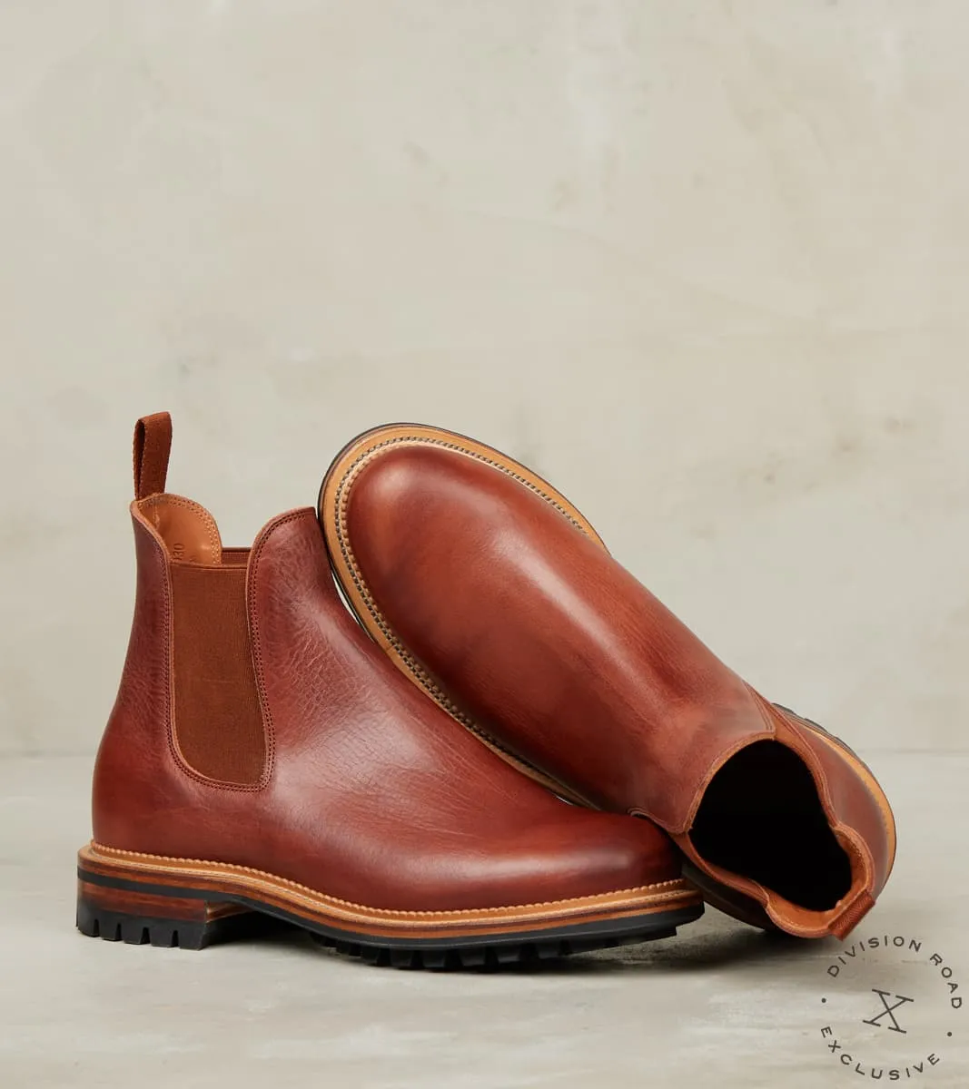 Chelsea Boot - 2030 - Commando - CF Stead Chestnut Phoenix sold by Division Road product image thumbnail 3