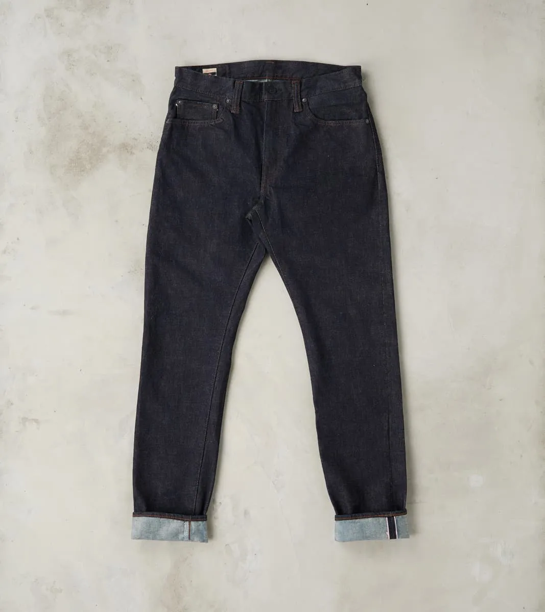 MXJE1107 - Narrow Tapered - 15.7oz Deep Indigo sold by Division Road