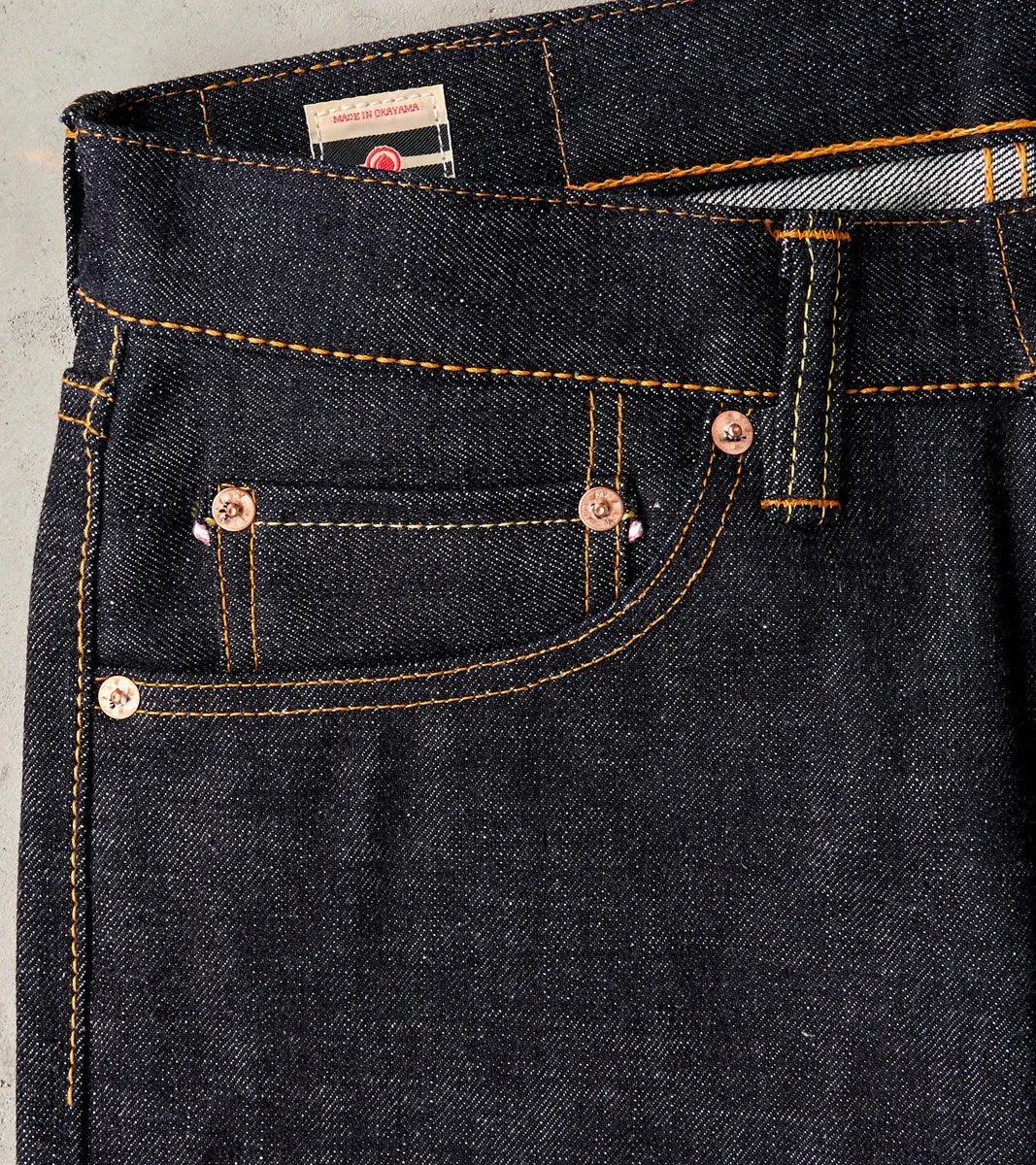 0405-V - High Tapered - 15.7oz Vintage Indigo sold by Division Road product image thumbnail 3