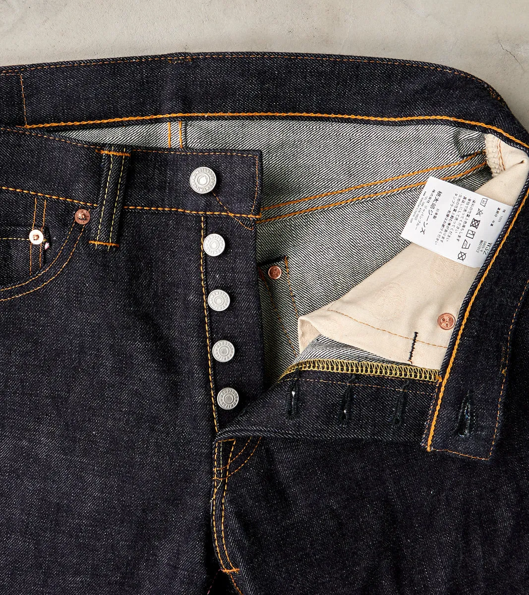 0405-V - High Tapered - 15.7oz Vintage Indigo sold by Division Road product image thumbnail 5