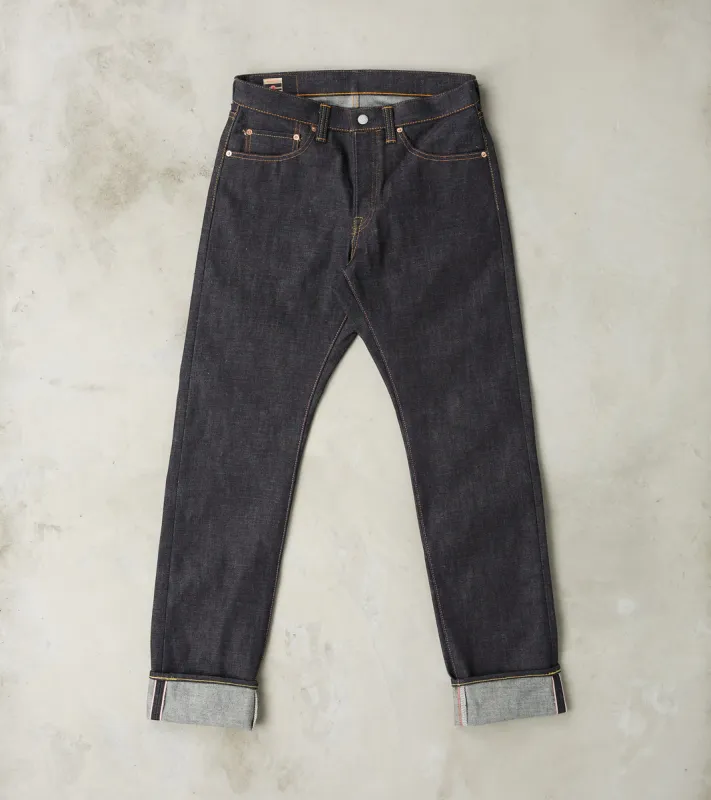 0605-V - Natural Tapered - 15.7oz Vintage Indigo sold by Division Road
