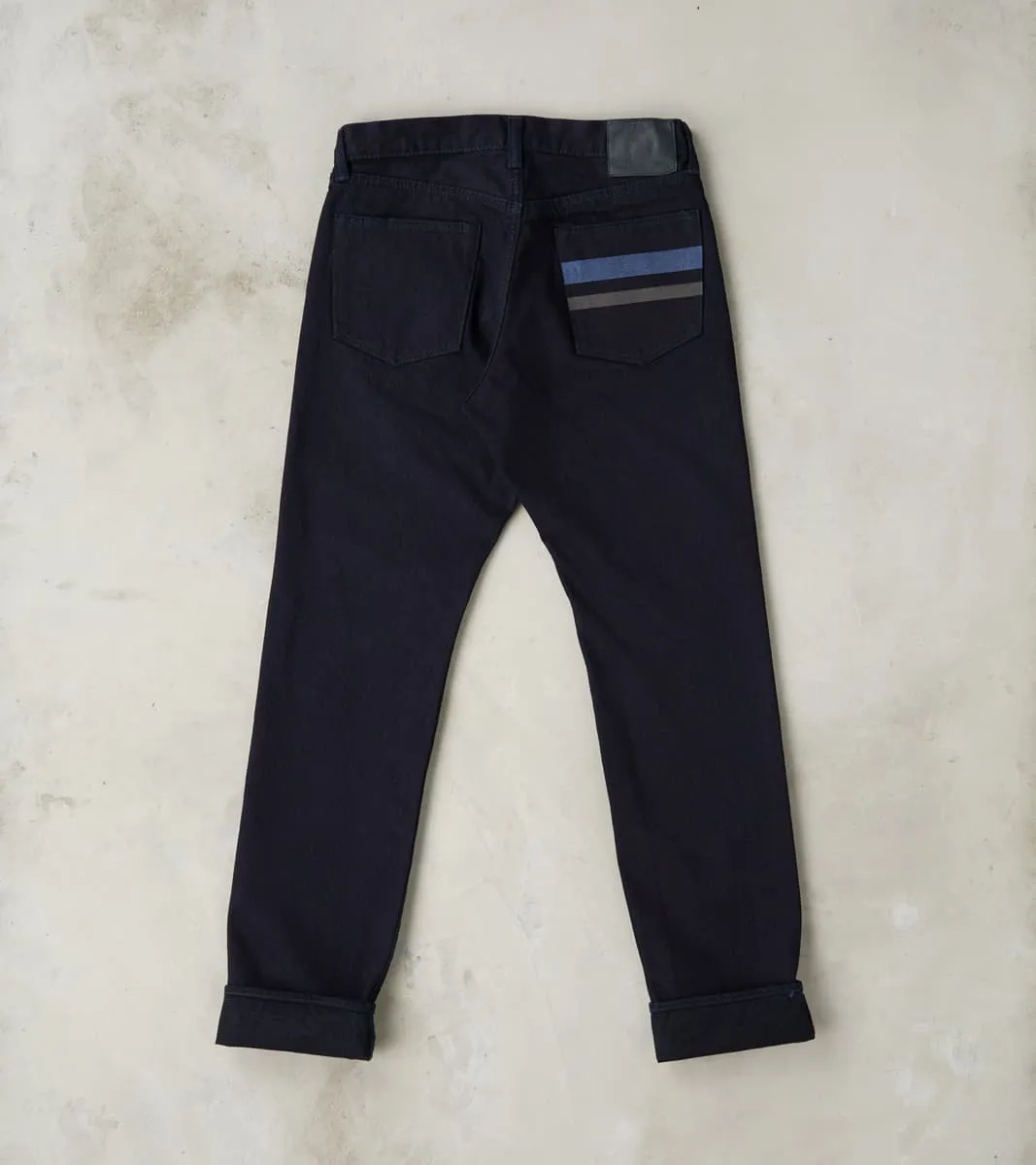 0605-IBSP - Natural Tapered - 15.7oz Indigo x Black sold by Division Road product image thumbnail 2