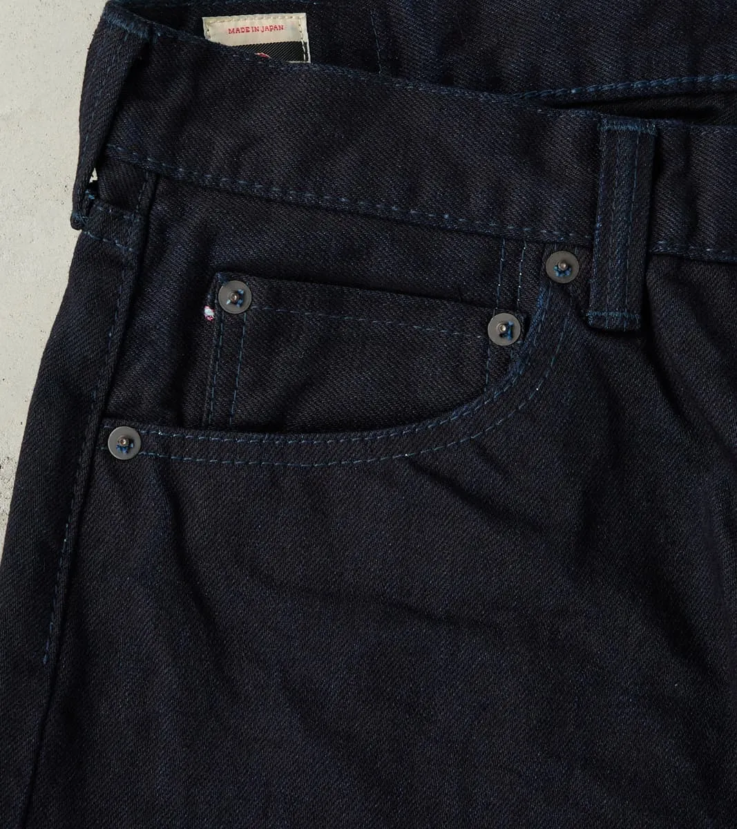 0605-IBSP - Natural Tapered - 15.7oz Indigo x Black sold by Division Road product image thumbnail 4