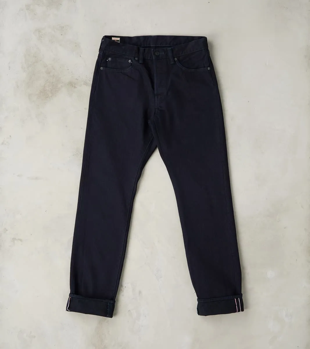 0605-IBSP - Natural Tapered - 15.7oz Indigo x Black sold by Division Road