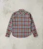 369-GRY - Western - 12oz Slubby Heavy Flannel Herringbone Check Grey sold by Division Road