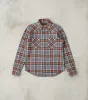369-GRY - Western - 12oz Slubby Heavy Flannel Herringbone Check Grey sold by Division Road